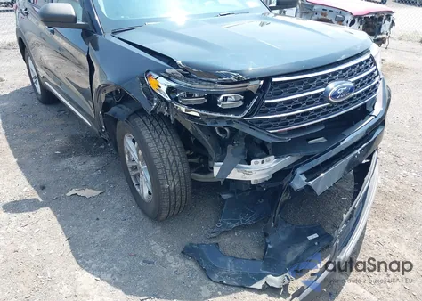 2021 Ford Explorer Xlt z USA, uszkodzony, nr VIN 1FMSK8DH6MGA28623